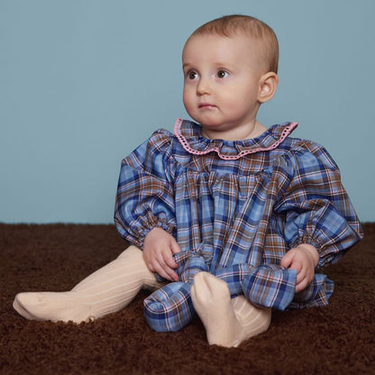 Willow Blouse And Bloomer - Blue