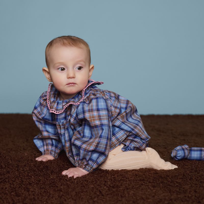 Willow Blouse And Bloomer - Blue