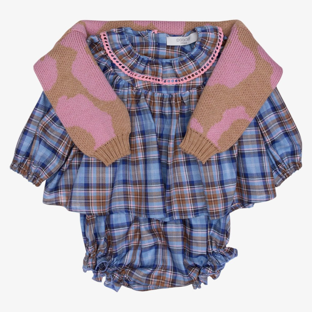 Willow Blouse And Bloomer - Blue