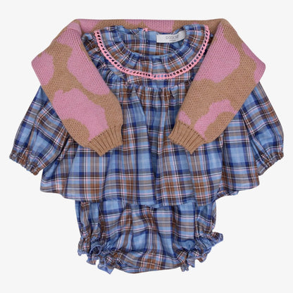 Willow Blouse And Bloomer - Blue