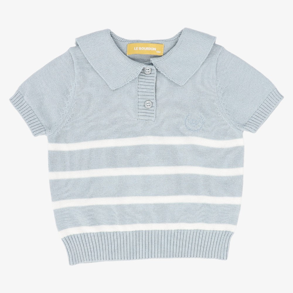 Trim Sweater - Blue