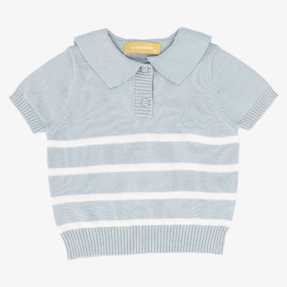 Trim Sweater - Blue