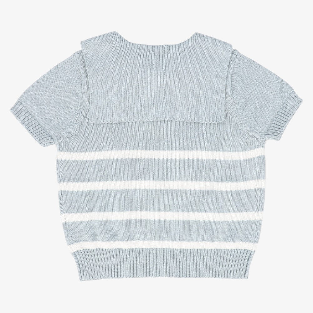 Trim Sweater - Blue
