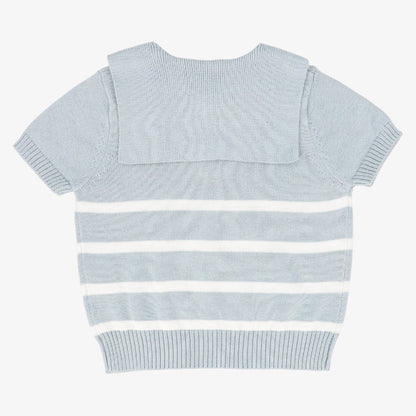 Trim Sweater - Blue