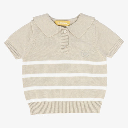 Trim Sweater - Tan