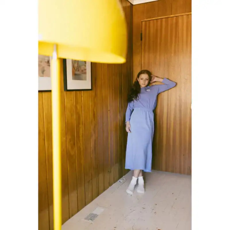 Denim Skirt - Violet