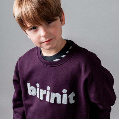 Logo Sweatshirt - Violet