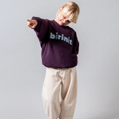 Logo Sweatshirt - Violet