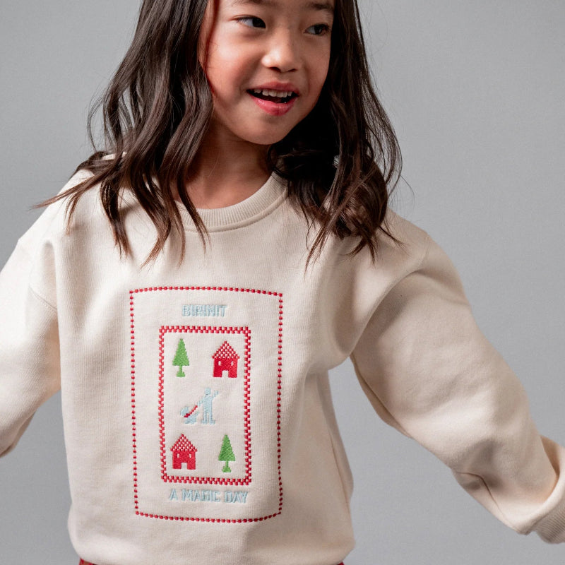 Magic Day Sweatshirt - Ivory