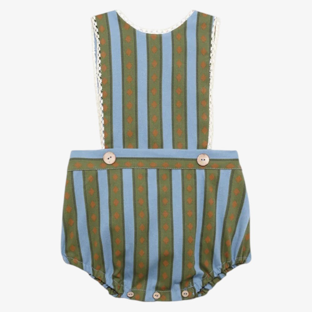 Levante Romper - GREEN &amp; BLUE