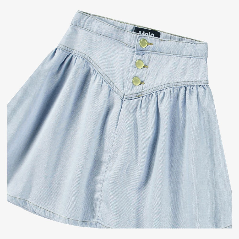 Betsy Skirt - Bleached Drappy