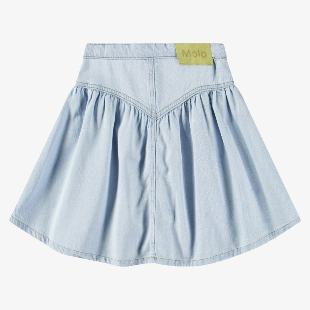 Betsy Skirt - Bleached Drappy