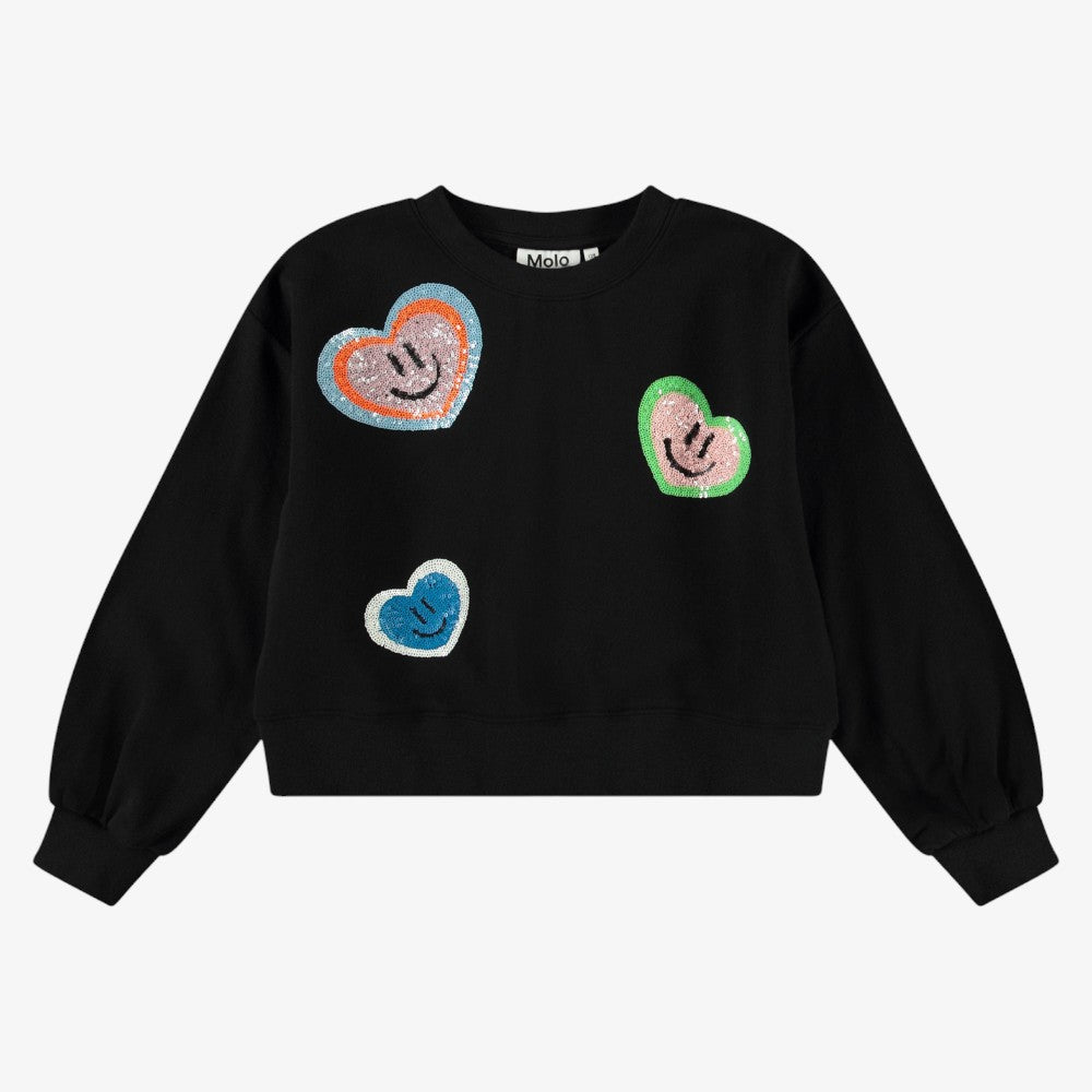 Miki Sweatshirt - Festive Hearts