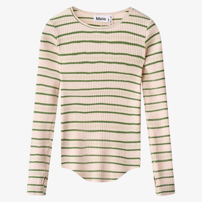 Rochelle T-Shirt - Green Stripe