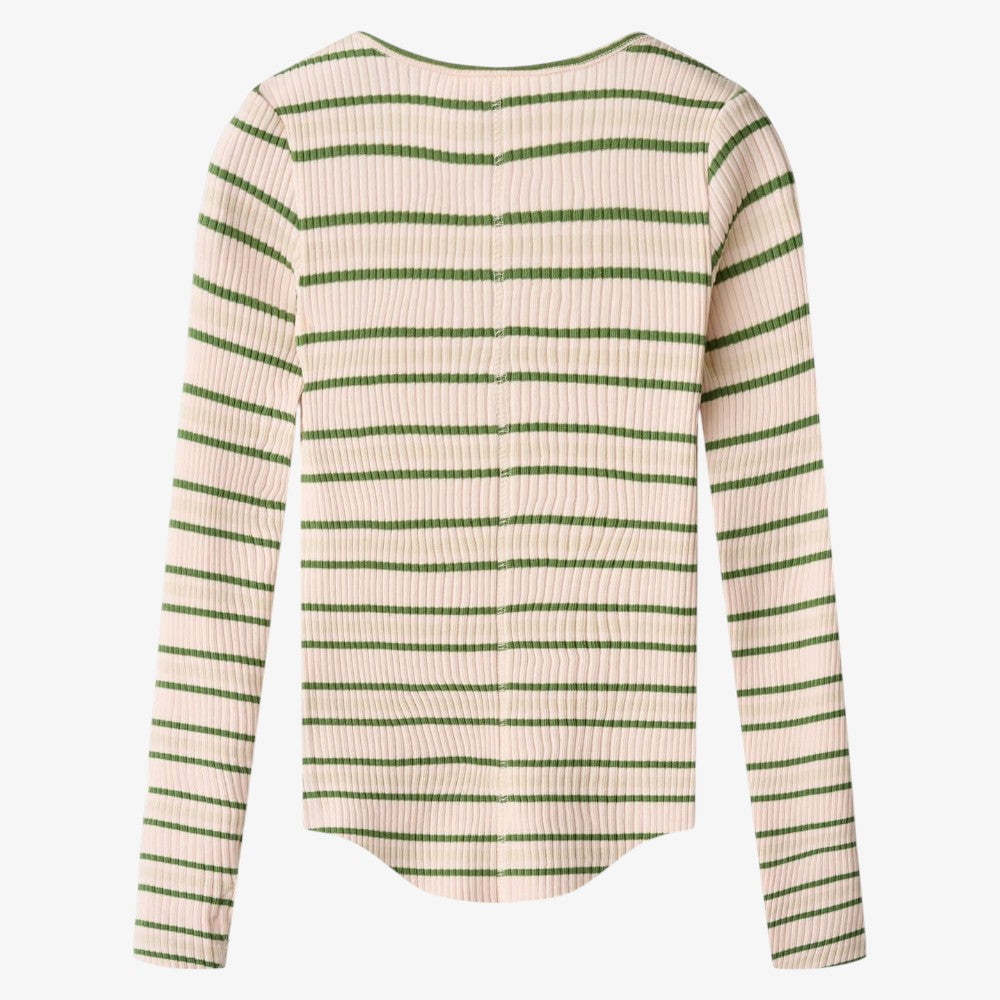 Rochelle T-Shirt - Green Stripe