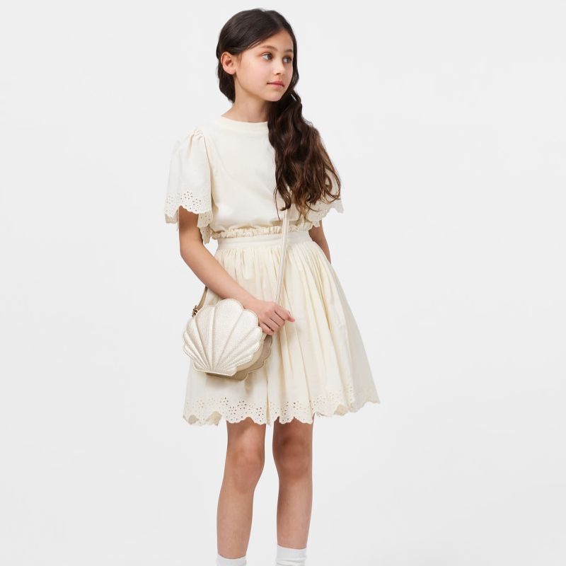 Blanca Skirt - Pearled Ivory