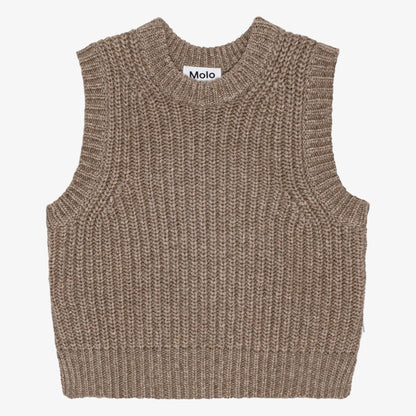 Gilberte Vest - Brown Sugar