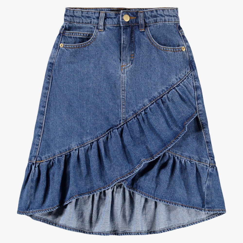 Belinda Skirt - Blue Denim