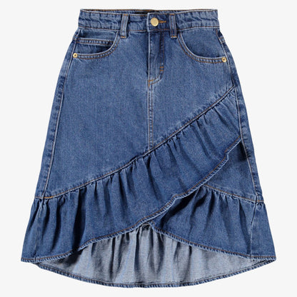 Belinda Skirt - Blue Denim