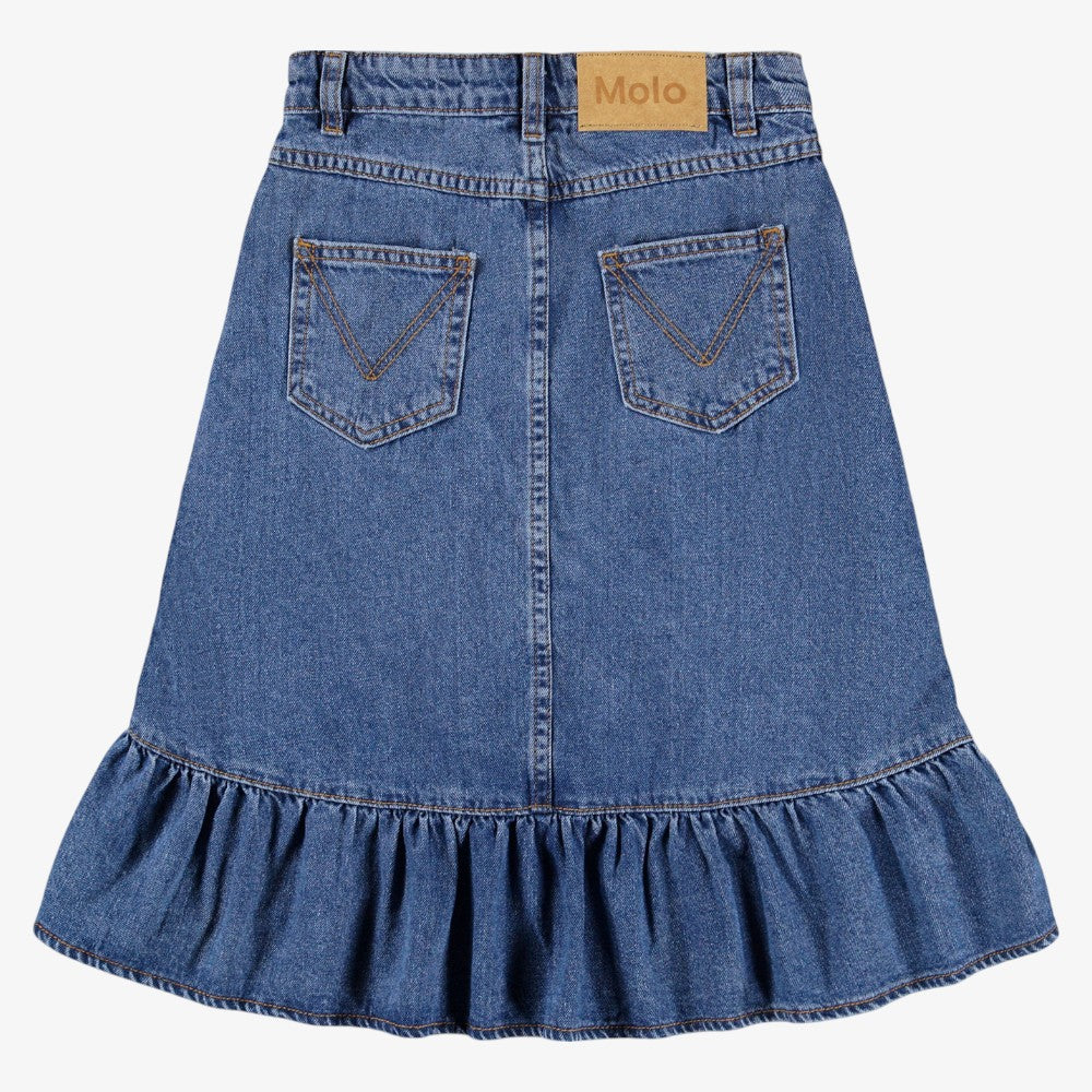 Belinda Skirt - Blue Denim