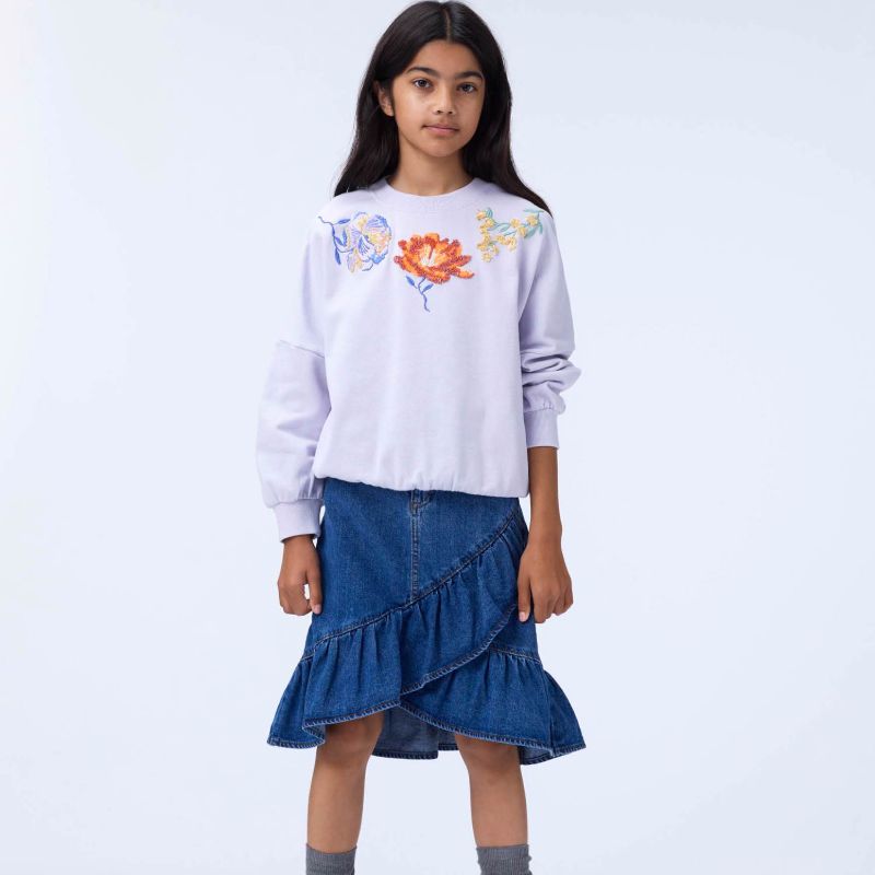 Belinda Skirt - Blue Denim