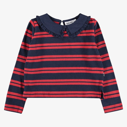 Rama Sweater - Ruby Stripe
