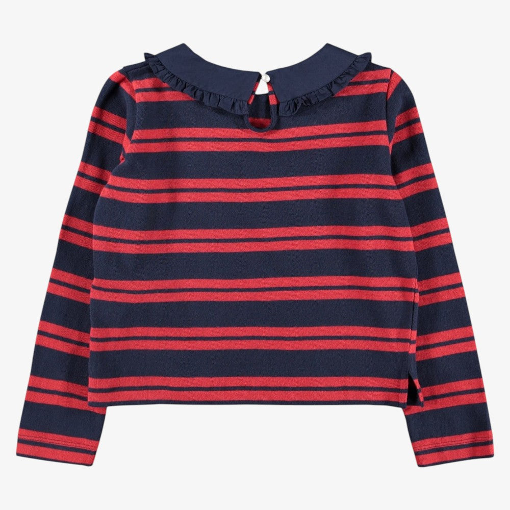 Rama Sweater - Ruby Stripe
