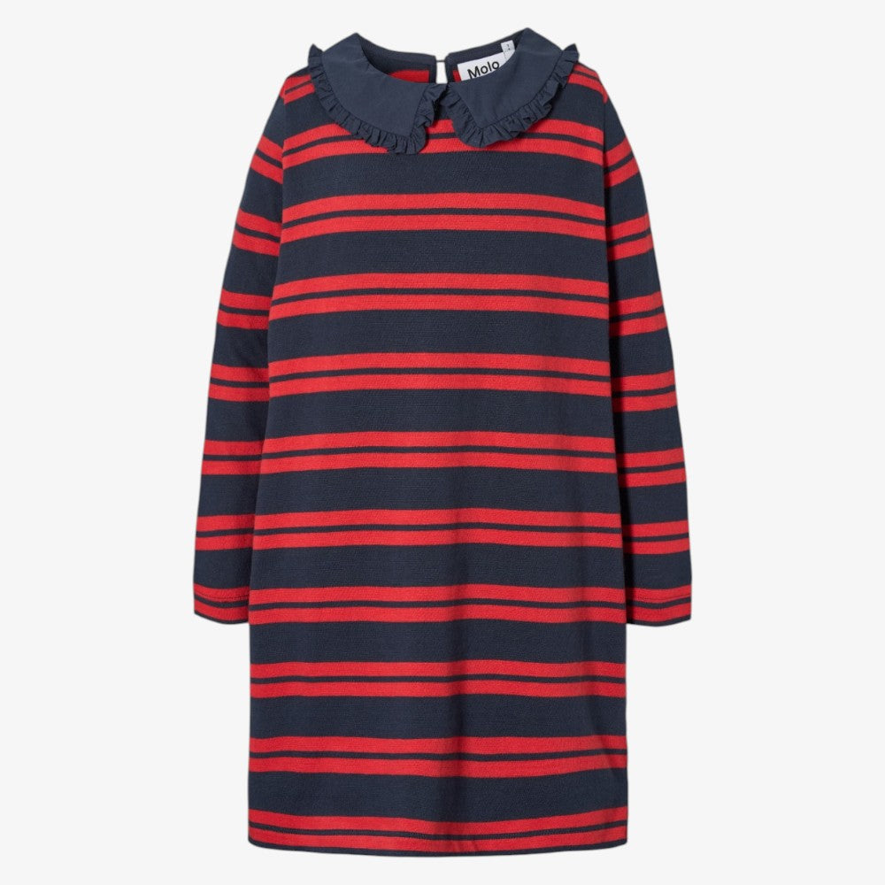 Chila Dress - Ruby Stripe