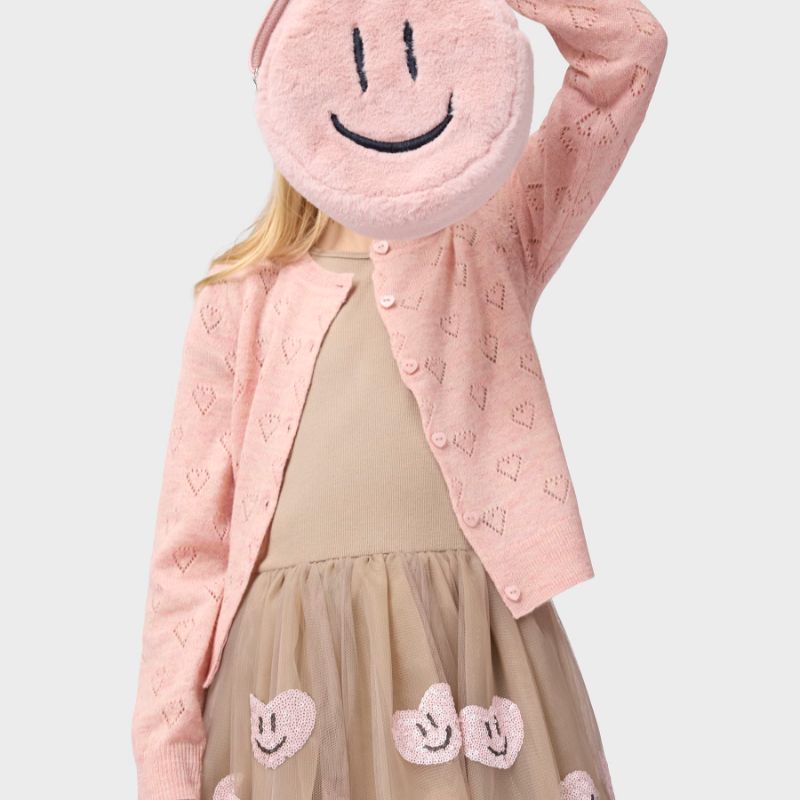 Gilian Cardigan - Petal Blush