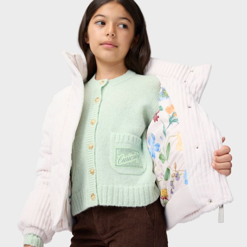 Gertrude Cardigan - Nile Green