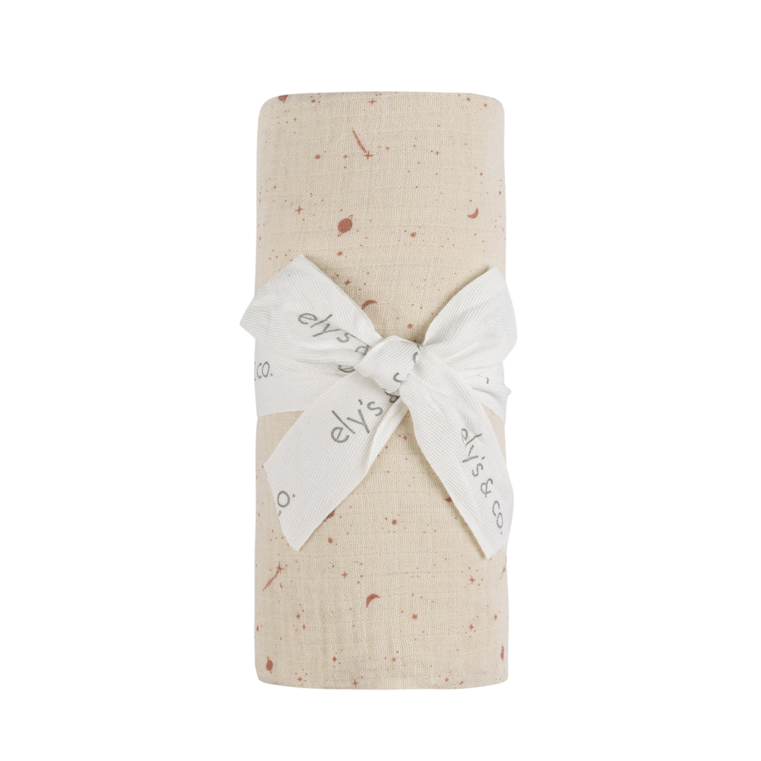 Ely`s & Co Muslin Swaddle - Pink/cream