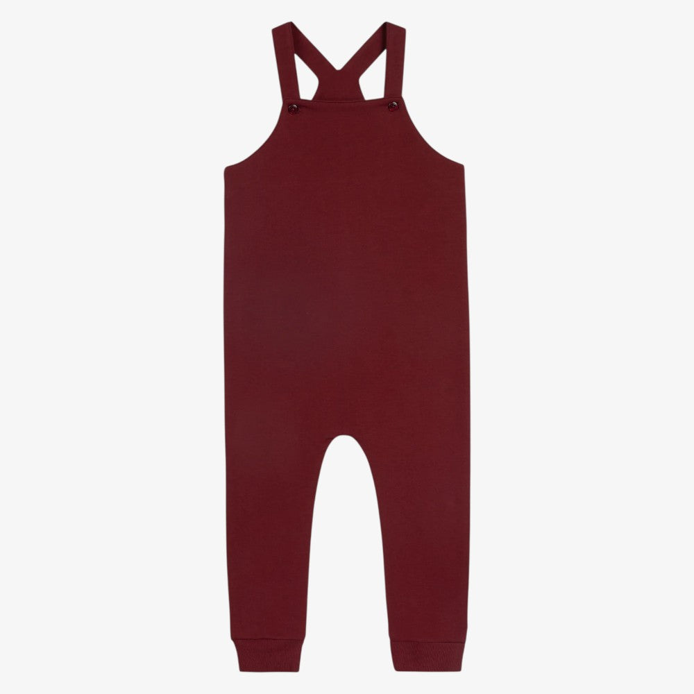 French Terry Bodysuit And Overall - Pink