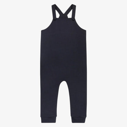 French Terry Bodysuit And Overall - Navy