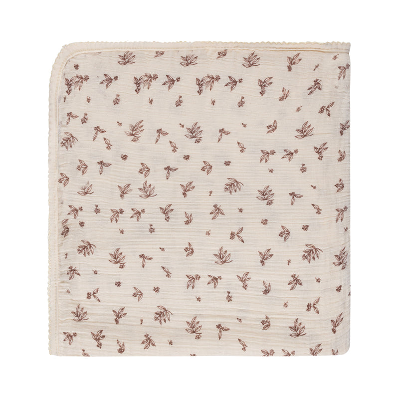Ely`s & Co Muslin Swaddle - Brick