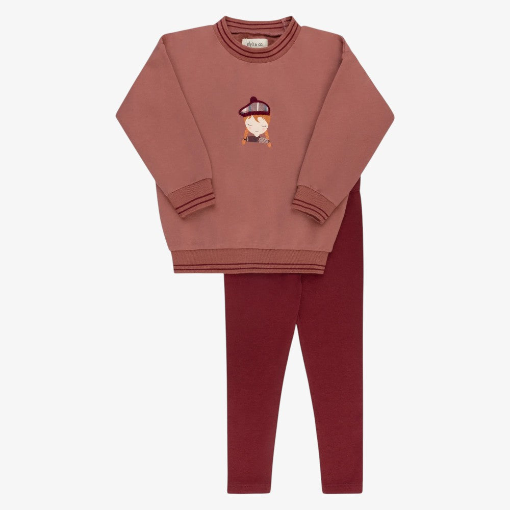French Terry 2Pc - Pink