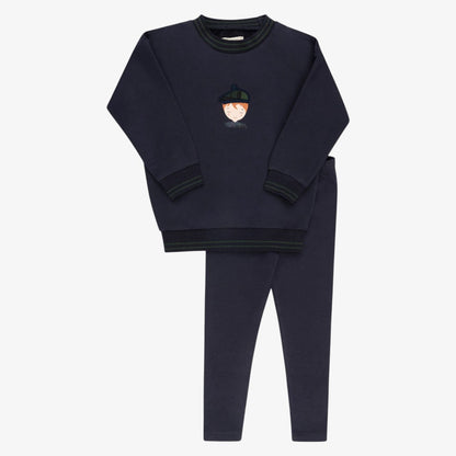 French Terry 2Pc - Navy