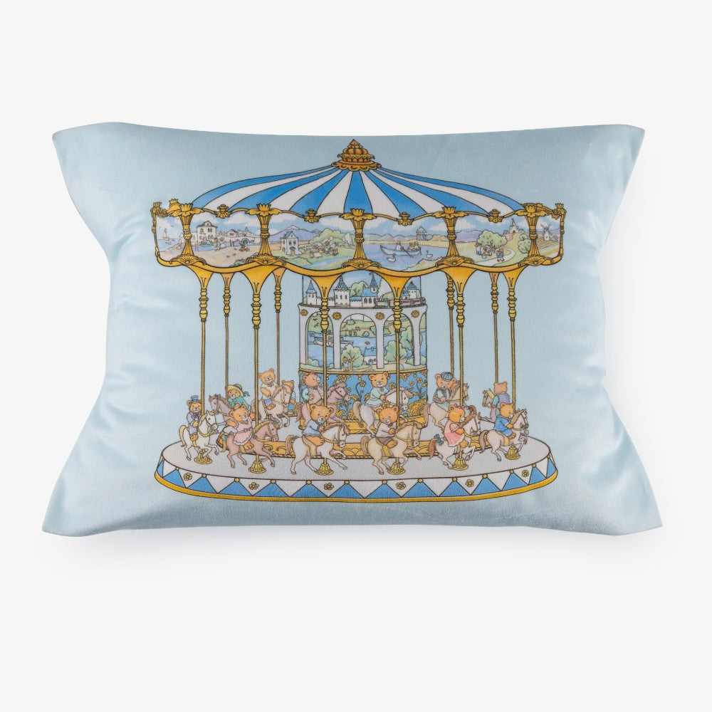 Merry Go Cushion - Blueberry Biscuit