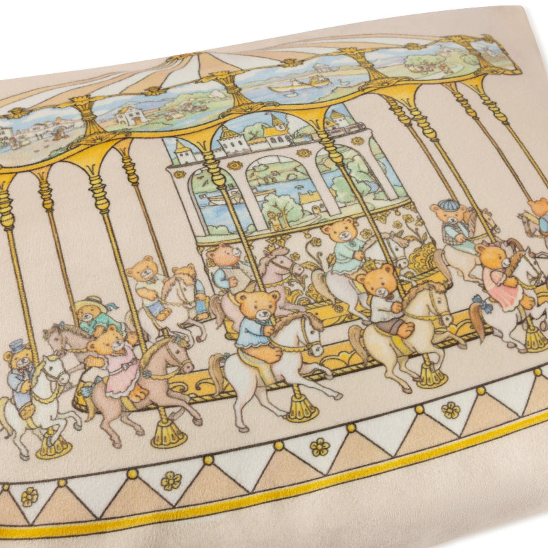 Merry Go Cushion - Vanilla Bean