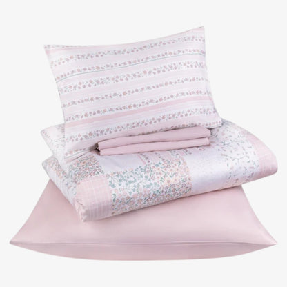 Flora Linen Set - Blush
