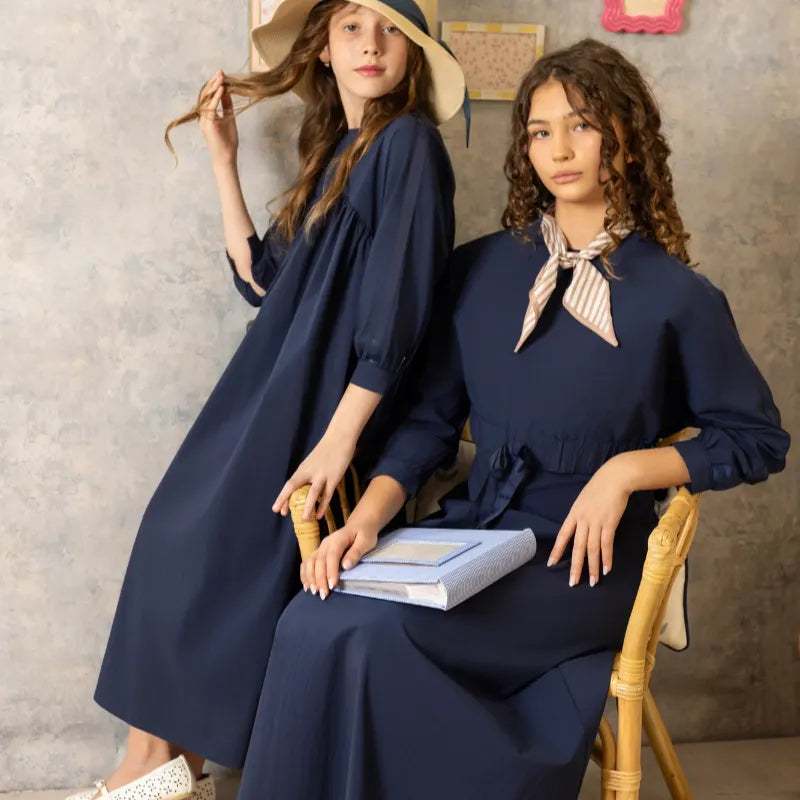 Classic Maxi Dress - Navy