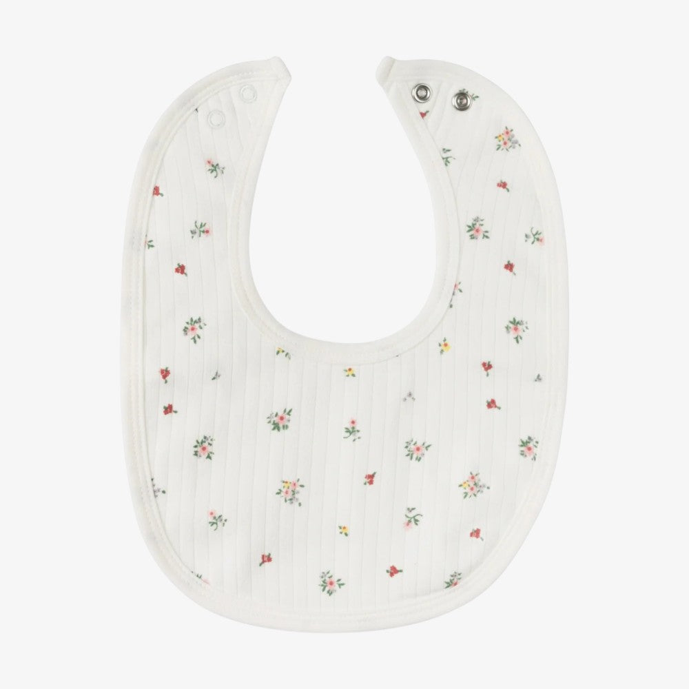 Star Bib - Ivory Floral