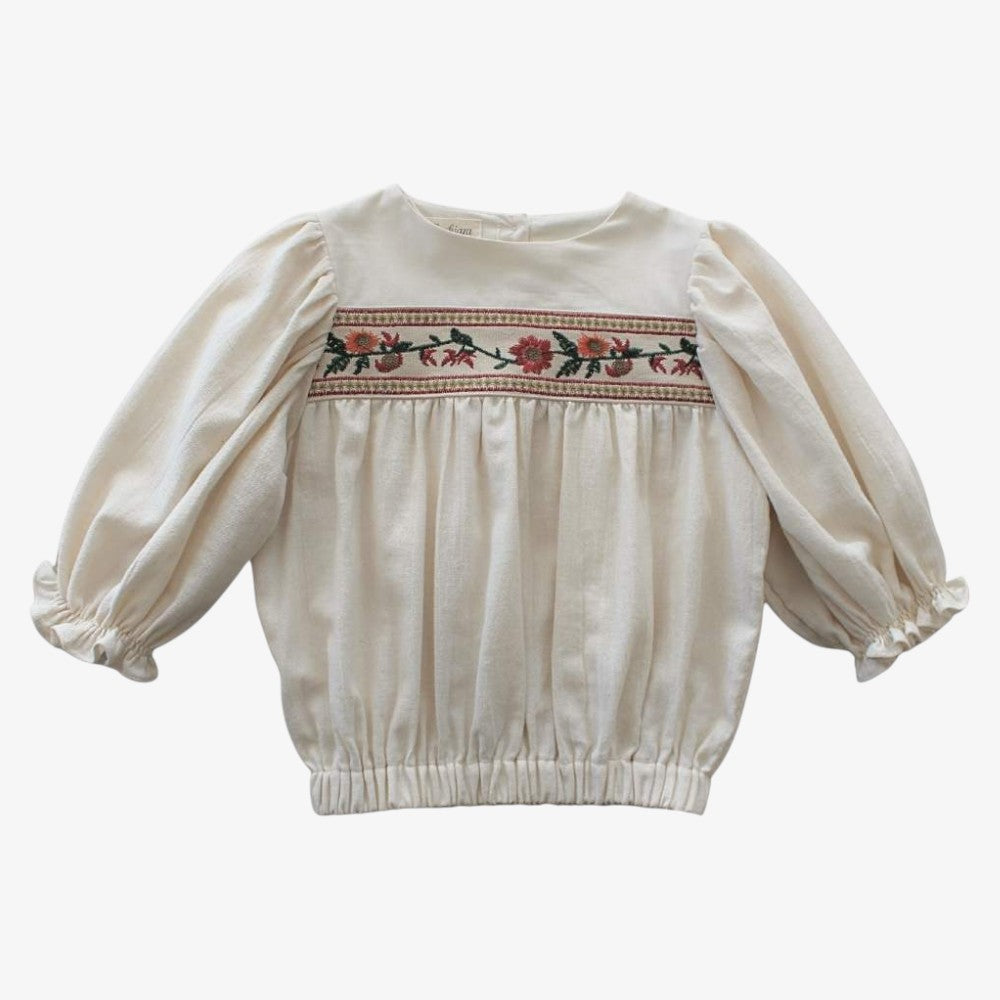Carnation Blouse - Ecru