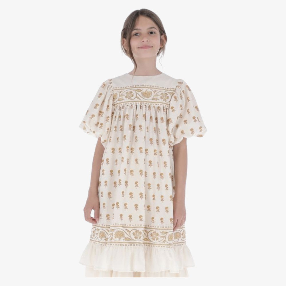 Carnation Dress - Ecru