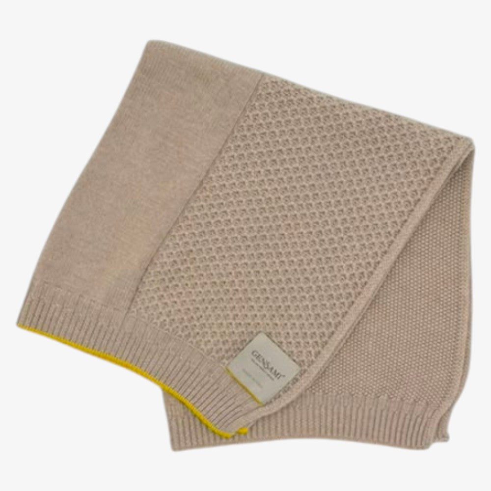 Honeycomb Blanket - Greige
