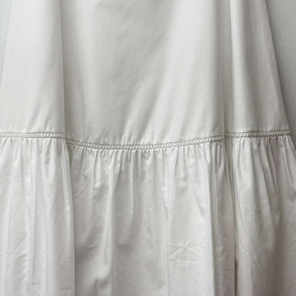 Yoke Skirt - White