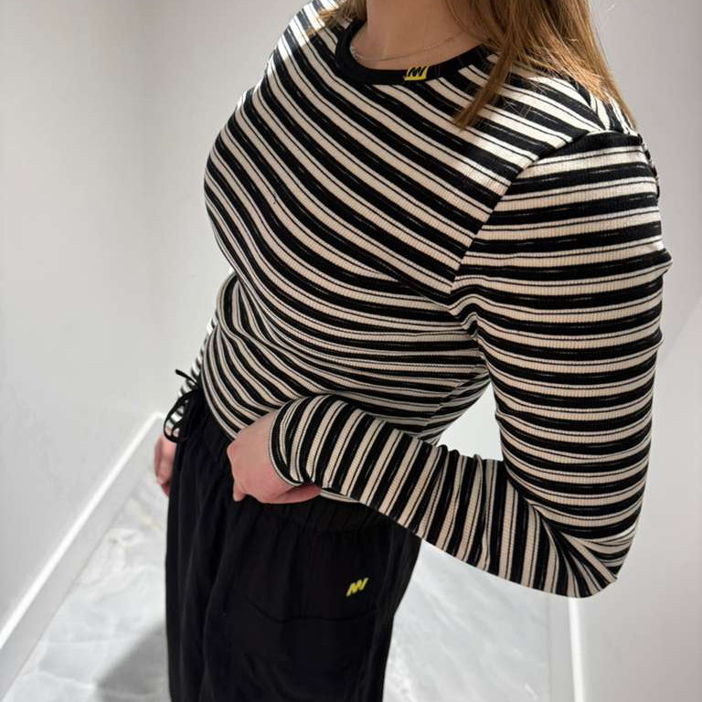 Stripe T-Shirt - Black