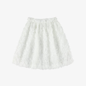 Caroline Bosmans Rose Shirt And Skirt - White