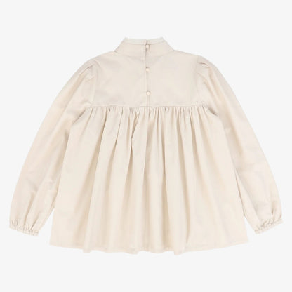 Tafetta Lace V Design Blouse And Skirt - Pink