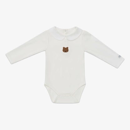 Davo Bear Bodysuit - Off White