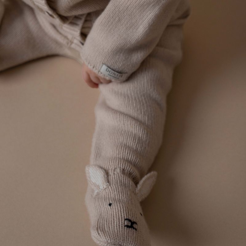 Brittan Cardigan And Leggings - Soft Sand